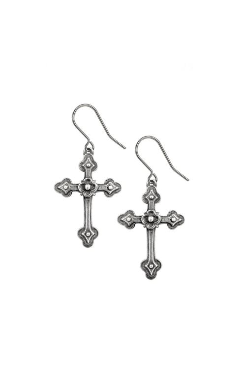 Gothic Devotion Crosses Earrings