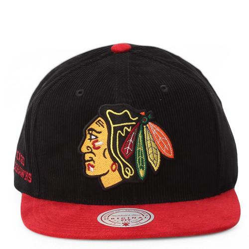 NHL Chicago Blackhawks Sueduroy Snapback Hat