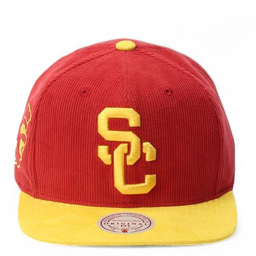 NCAA USC Trojans  Sueduroy Snapback Hat