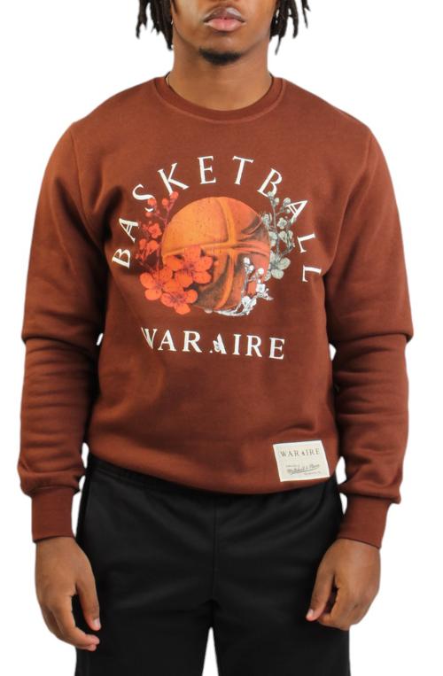 Mitchell Ness x Waraire Crewneck Pullover Sweatshirt