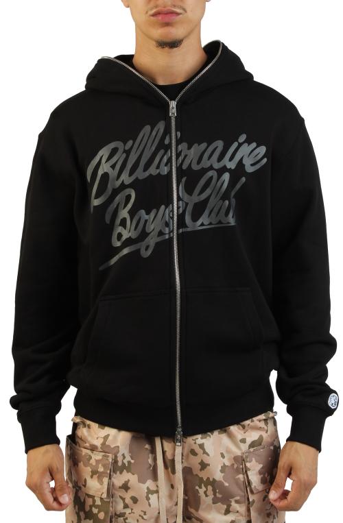 Script Logo Zip-Up Hoodie