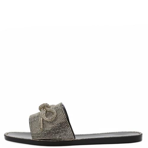 Jacelyn-80 Bow Rhinestone Sandal