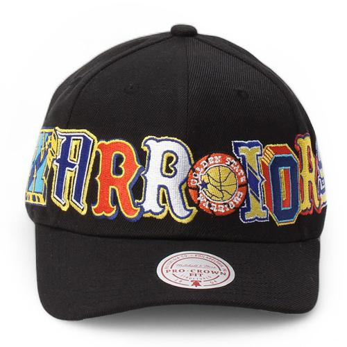 NBA Hyper Type Pro-Crown Fit Golden State Warriors Snapback