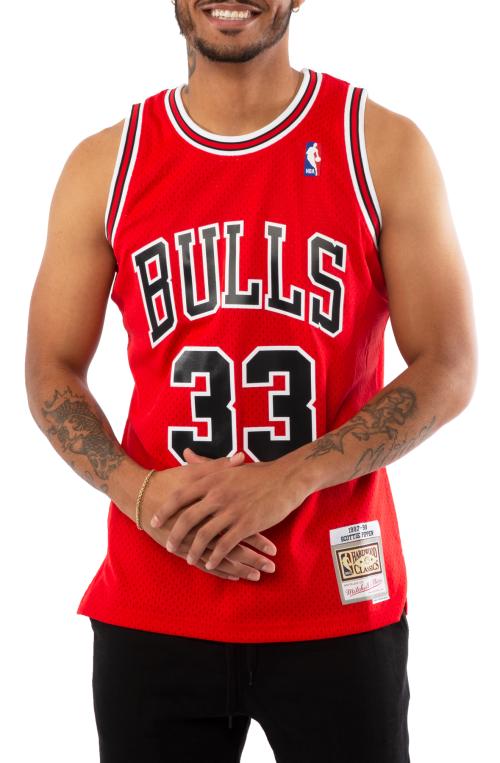 Scottie Pippen Chicago Bulls Road 1997-98 Swingman Jersey
