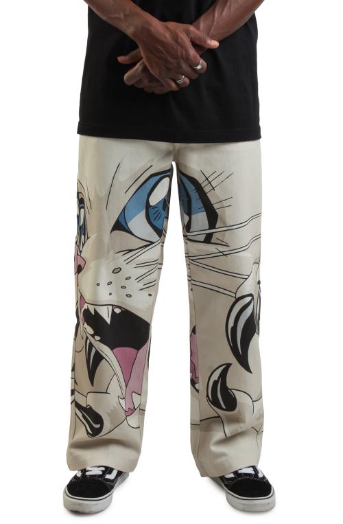 Metal Claw Wide Leg Pants