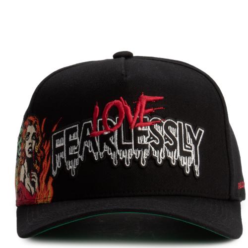 Love Fearlessly Twill Trucker Hat
