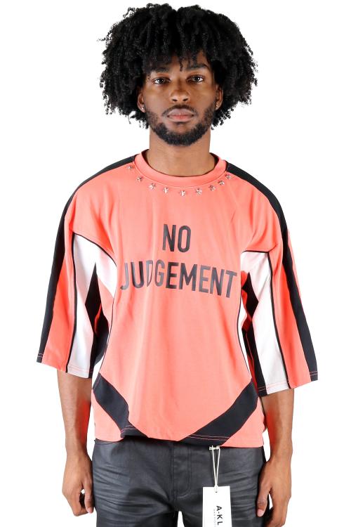 ECLIPSE S/N Jersey 3/4 Sleeve Crop Top Tee