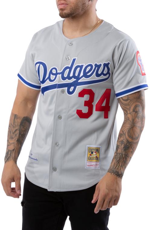 Fernando Valenzuela Los Angeles Dodgers 1981 Away Authentic Jersey
