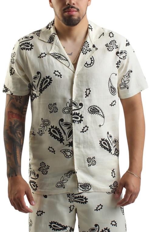 Paisley Camp Shirt