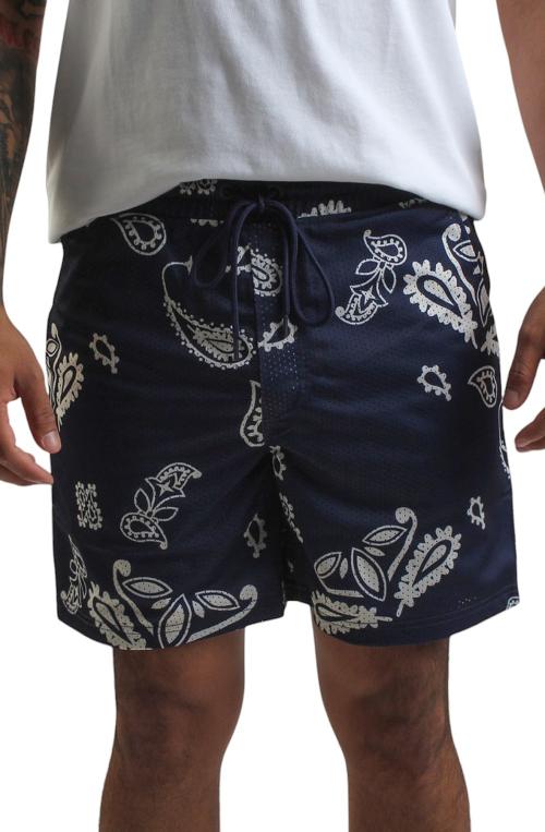 Paisley Mesh Shorts V3