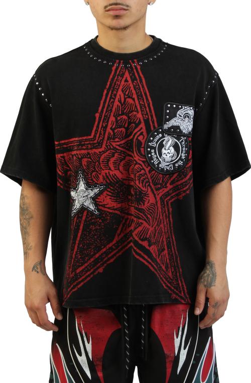 Giant Star Knit Top