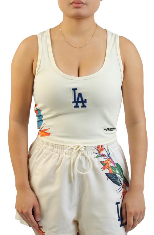 MLB Los Angeles Dodgers Paradise Fitted  Tank Top