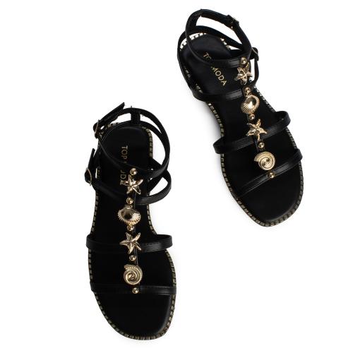 Quinn-1 Strap Flat Sandal