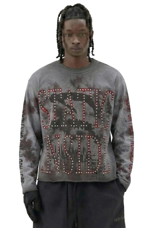 ELVORA Long Sleeve Crop Top Tee - Washed 100% Cotton S/N Jersey