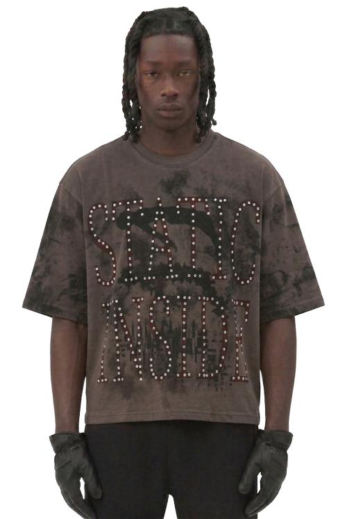 NOVARE Washed 100% Cotton S/N Jersey 3/4 Sleeve Tee