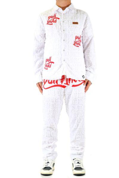 MARQUIS Men's ripped & repaired long pants
