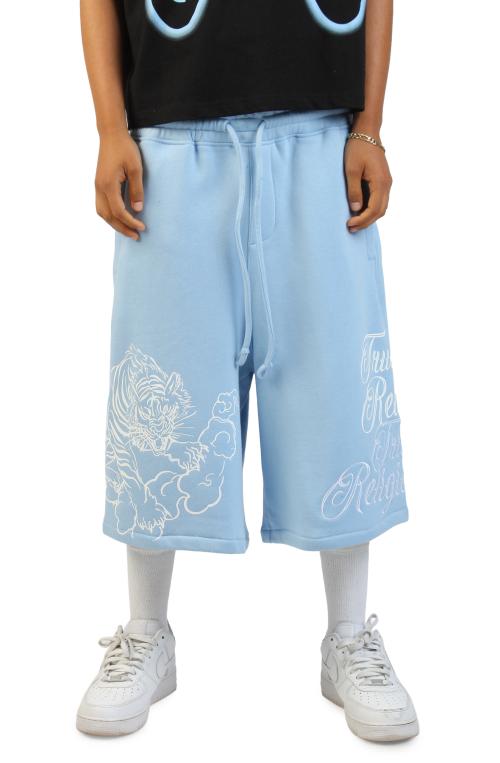Script Fleece Short