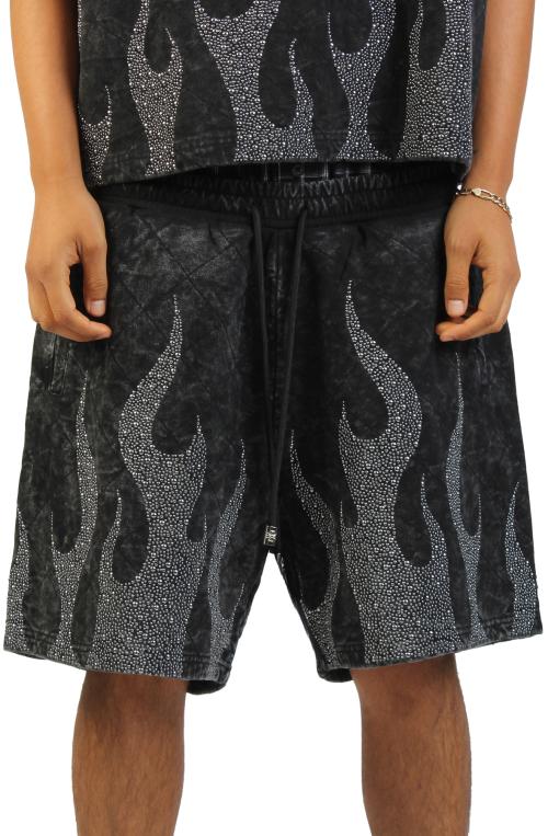 Flame Grid Short