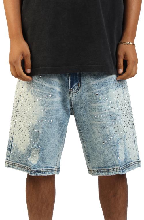 Studded Burst Short