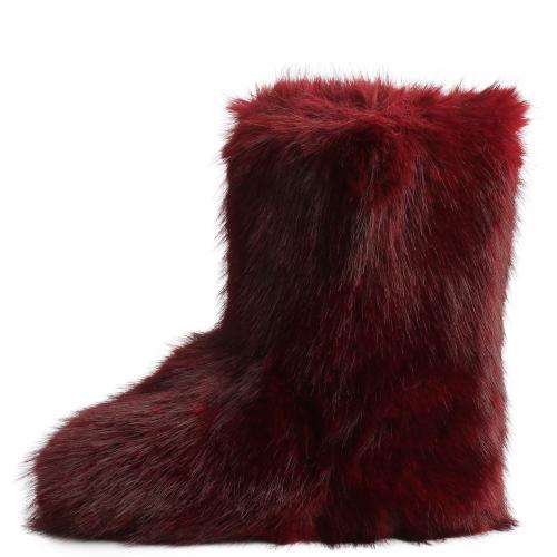 Melanie-21 Fur Bootie