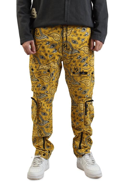Sam Printed Cargo Zip Joggers
