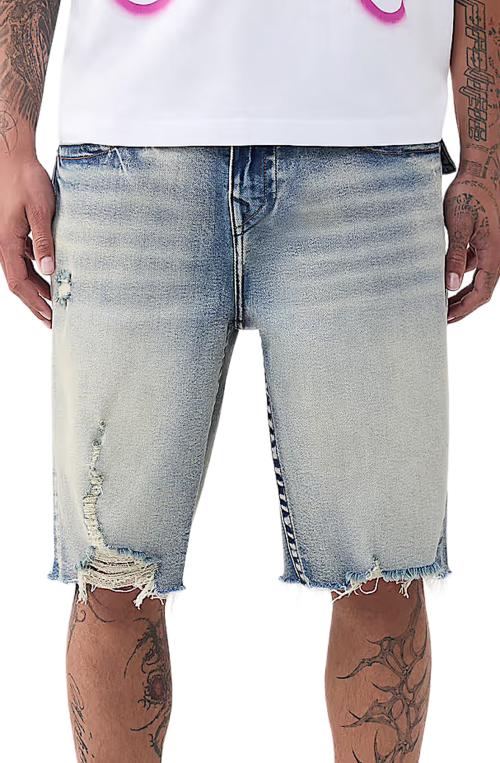 Bobby Destroyed Hem Flap Baggy Short