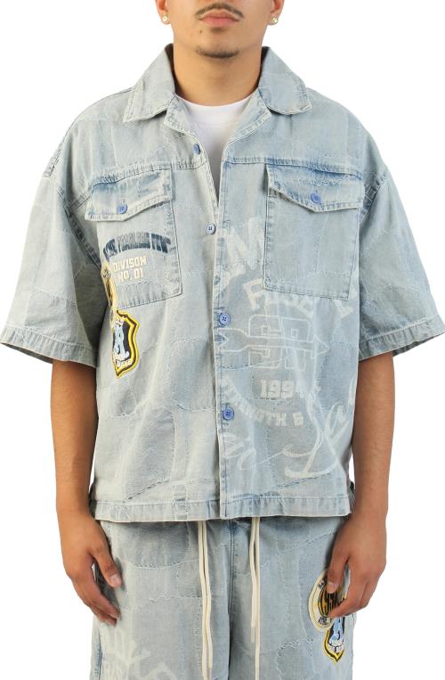 Porcelain Denim Shirt
