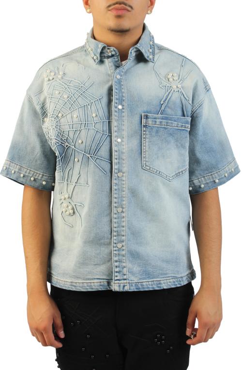 Escape Web Denim Shirt