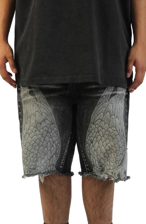 Comfort Chaos Abyss Jean Shorts