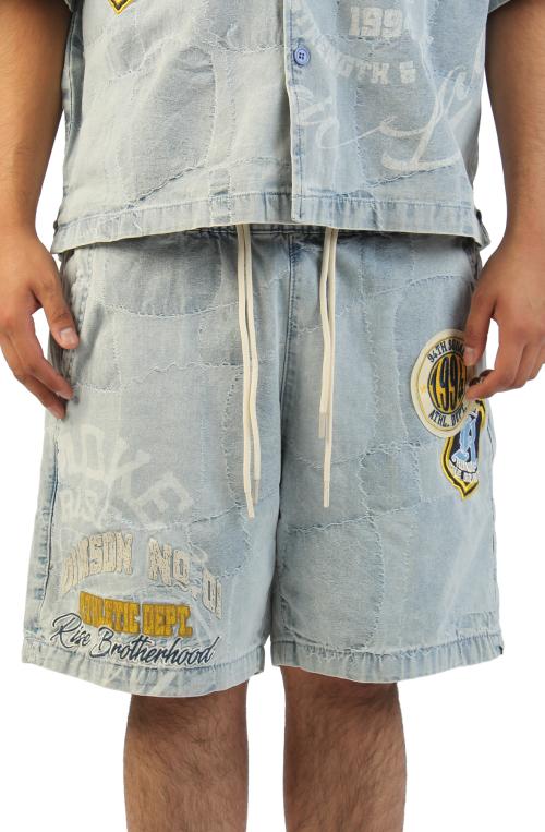Porcelain Pull On Shorts