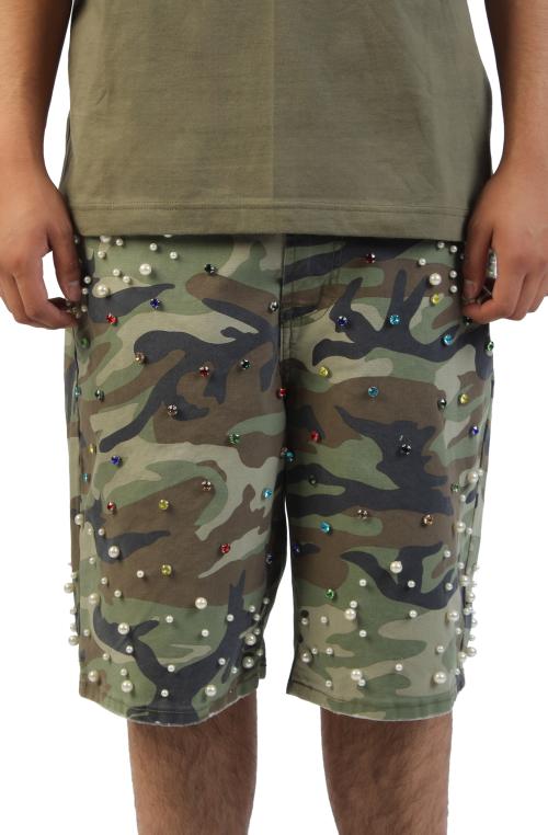 Studded Cargo Short