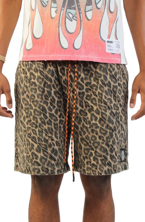 Cheetah Printed Shorts