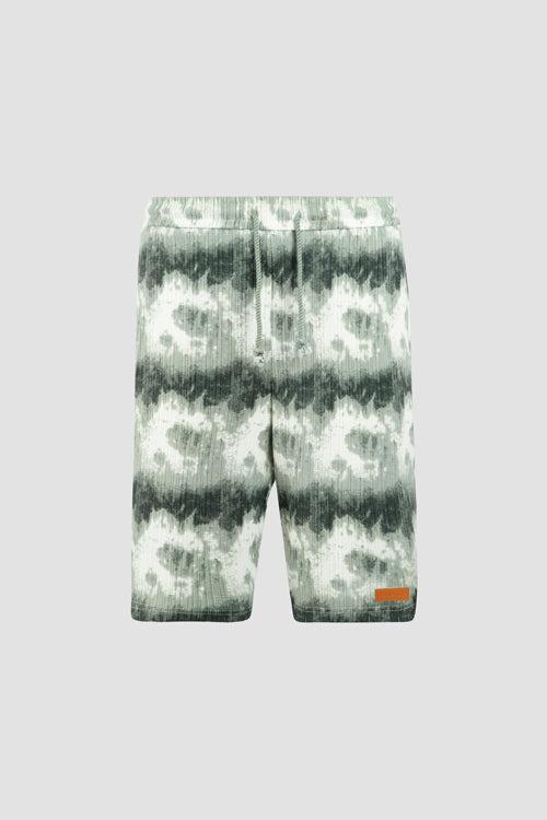 Cloud Pattern Knit Shorts