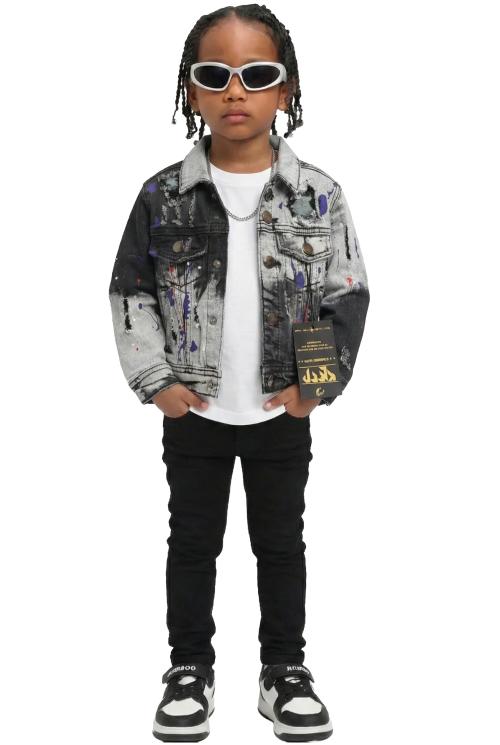 RUSSELL Kid's Premium Washed Denim Jacket