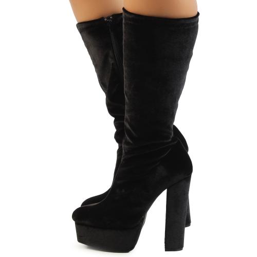 Dossy-04-Platform Heel Boot