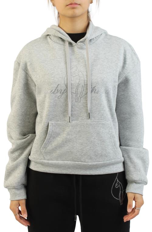 Rhinestone Logo Hoodie