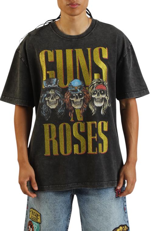 Guns N Roses Outta Me Rhinestone T-Shirt