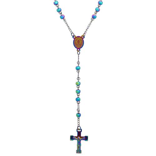 Multi Ip Stainless Steel Rosary