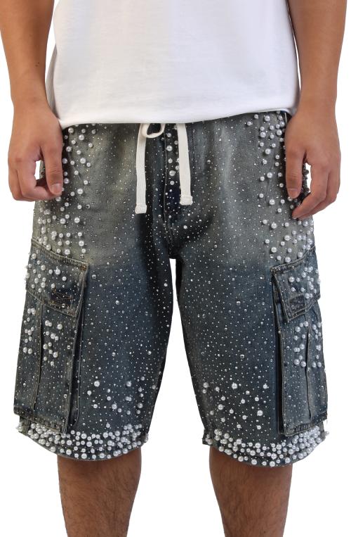 Frosted Pearl Jorts