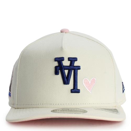 MLB Los Angeles Dodgers Upside Down Tokyo 9FIFTY A-Frame Pre-Curved Snapback