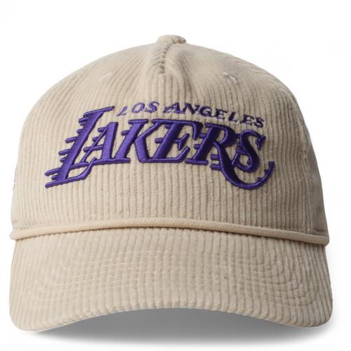 NBA Corduroy Deadstock Fit Los Angeles Lakers Snapback