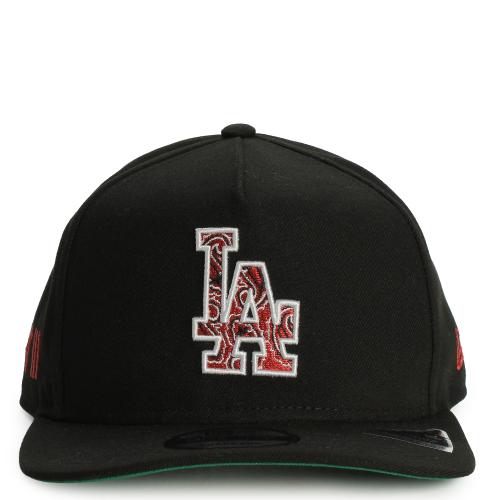 MLB Los Angeles Dodgers Paisley 9FIFTY A-Frame Pre-Curved Snapback