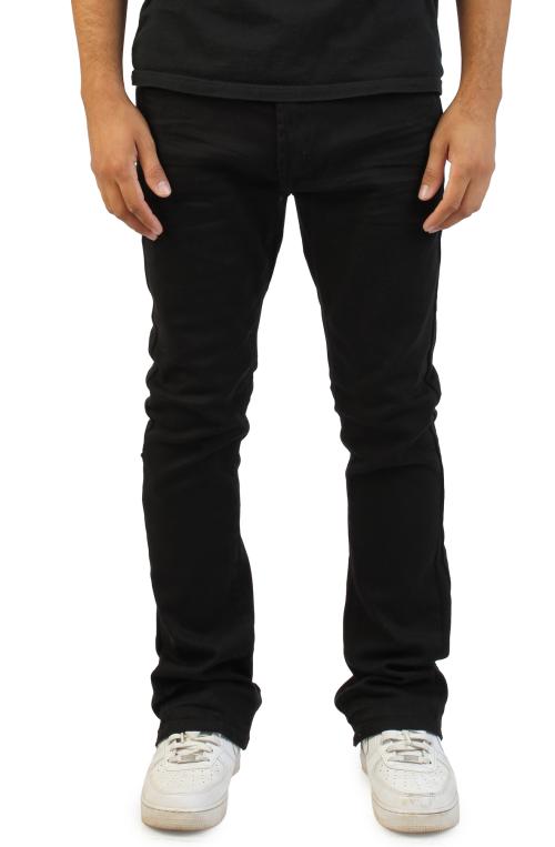 Core Stacked Flare Jean