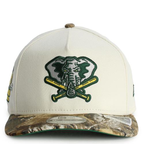 MLB Oakland Athletics 9FIFTY A-Frame Pre-Curved Snapback