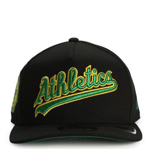 MLB Oakland Athletics 9FIFTY World Series A-Frame Pre-Curved Snapback