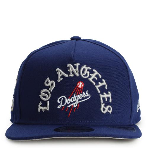 MLB Los Angeles Dodgers  Old English Arch 9FIFTY A-Frame Pre-Curved Hat