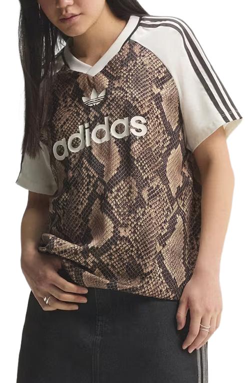 Snake Print Satin Jersey