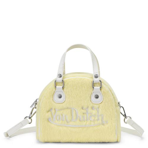 Yellow Furry Bowling Bag