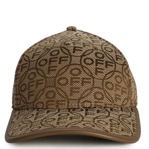Jacquard Curved Hat