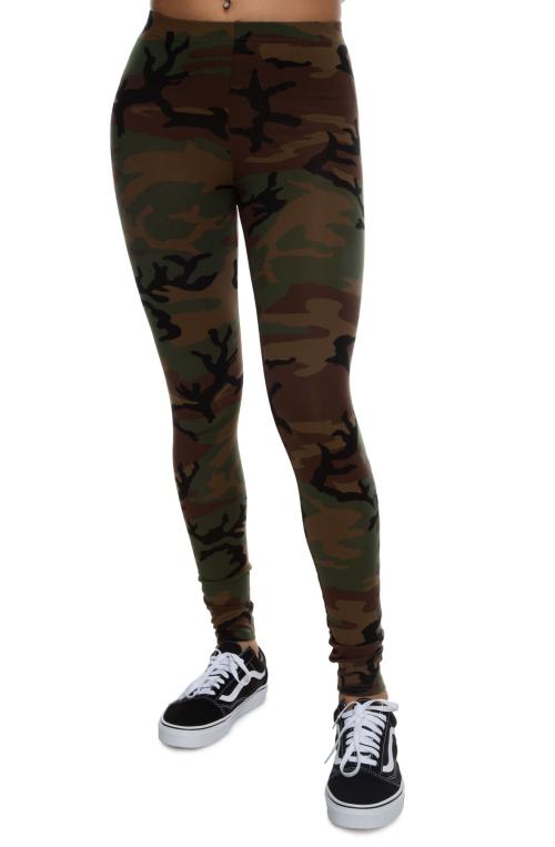 Unseen Print Leggings in Camo